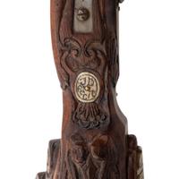 Contemporary Flintlock Rifle with Venus and Adonis Motifs