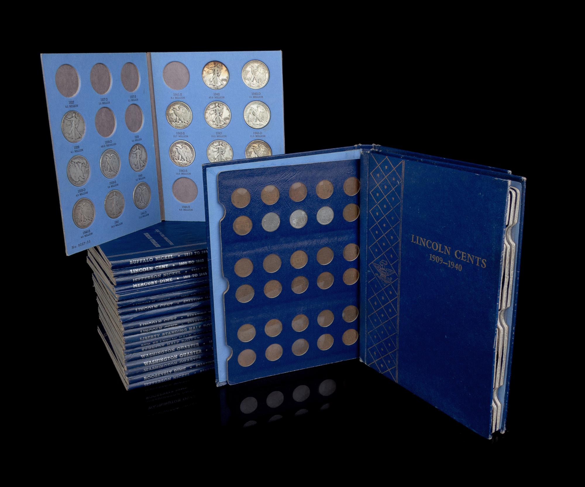 *A Collection of Twenty-One Partially Filled Blue Books