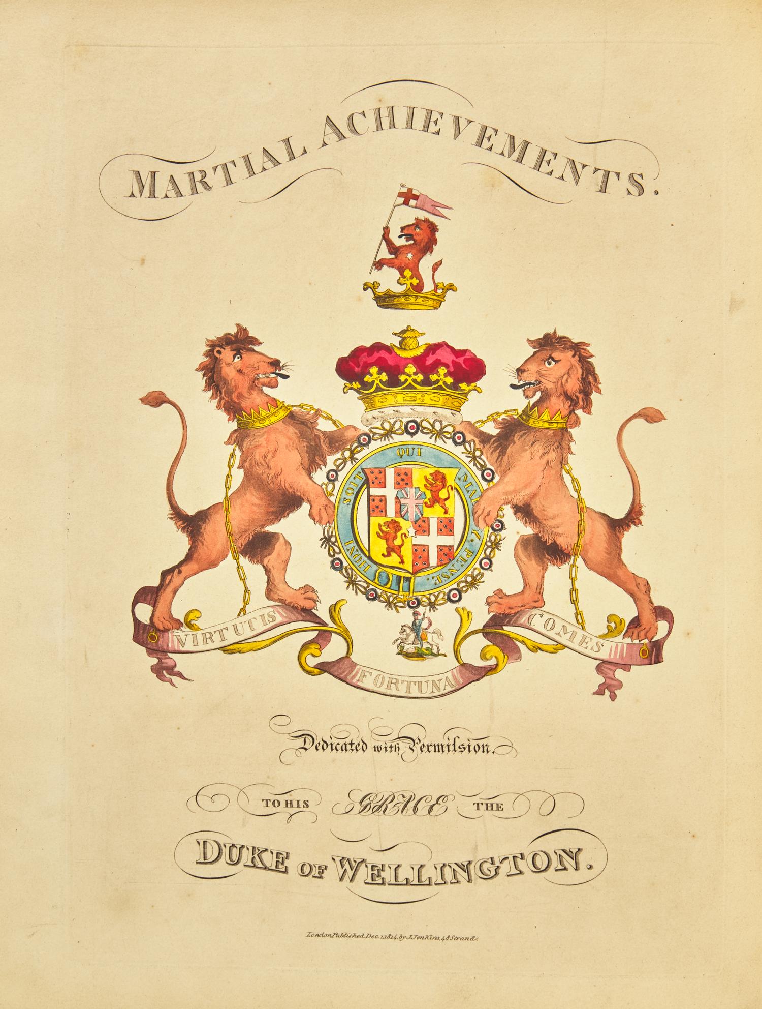 [British Isles] The Martial Achievements of Great Britain and Her Allies; From 1799 to 1815