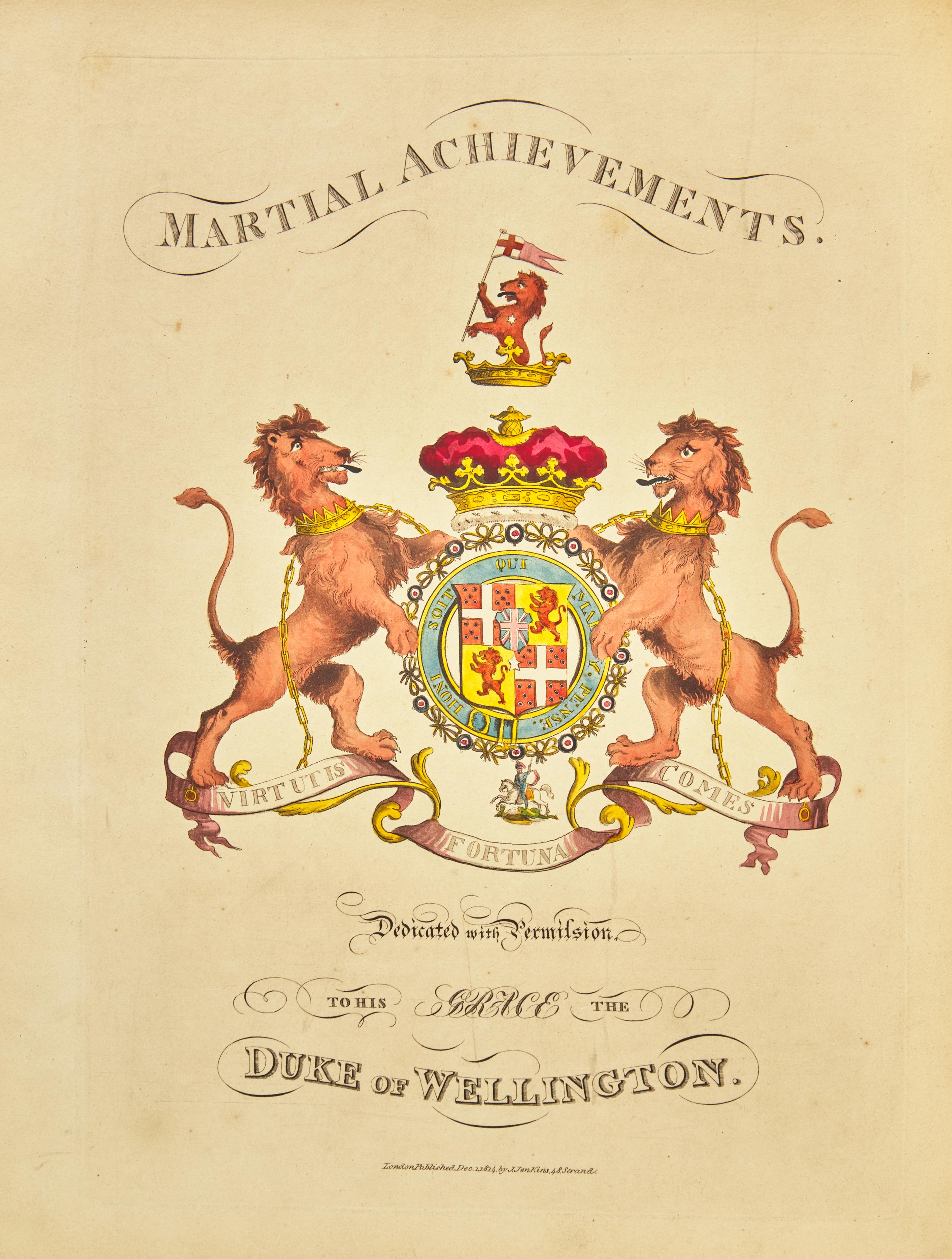 [British Isles] The Martial Achievements of Great Britain and Her Allies; From 1799 to 1815