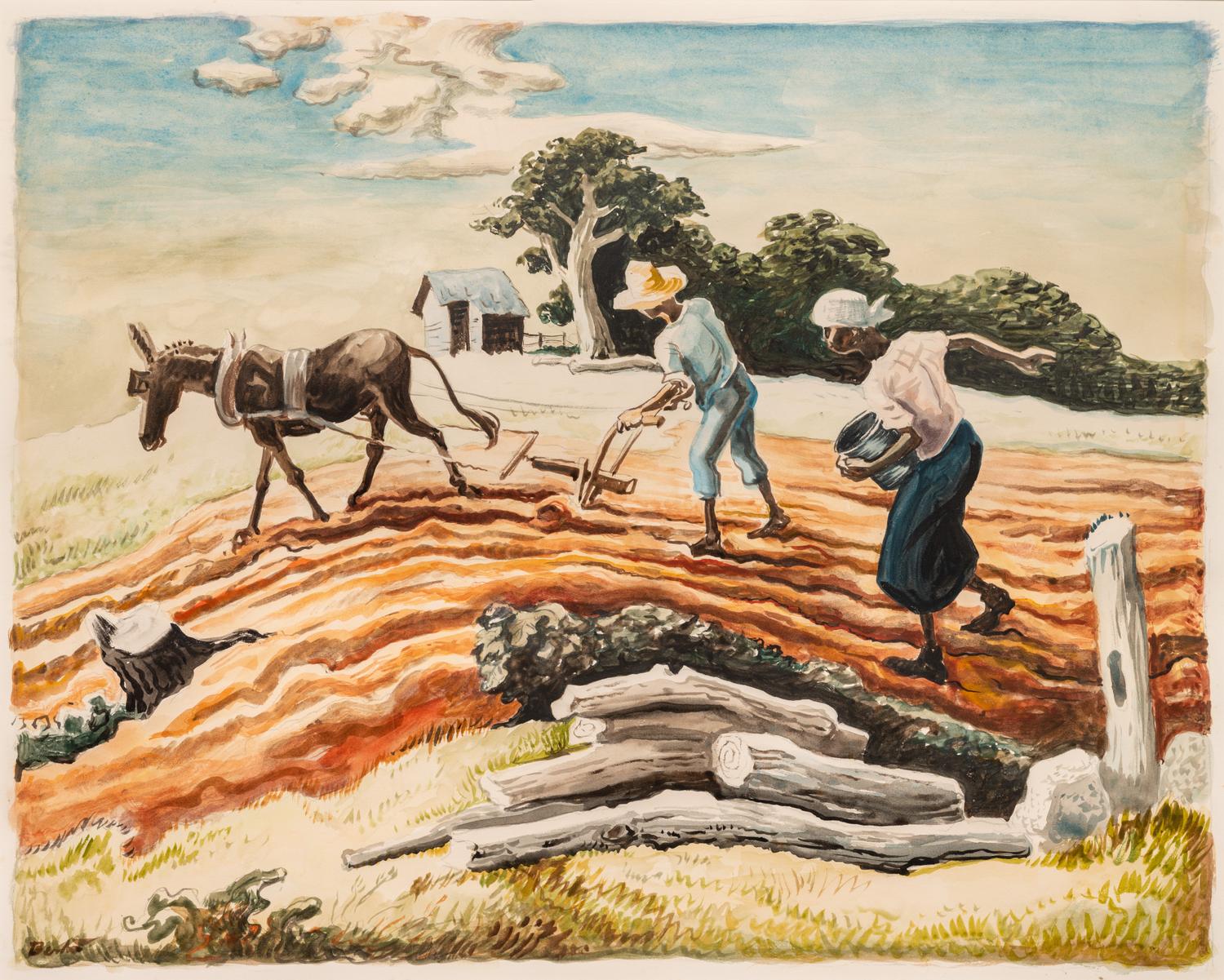 Planting (Spring Plowing) , c. 1939-40
