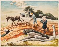 Planting (Spring Plowing) , c. 1939-40