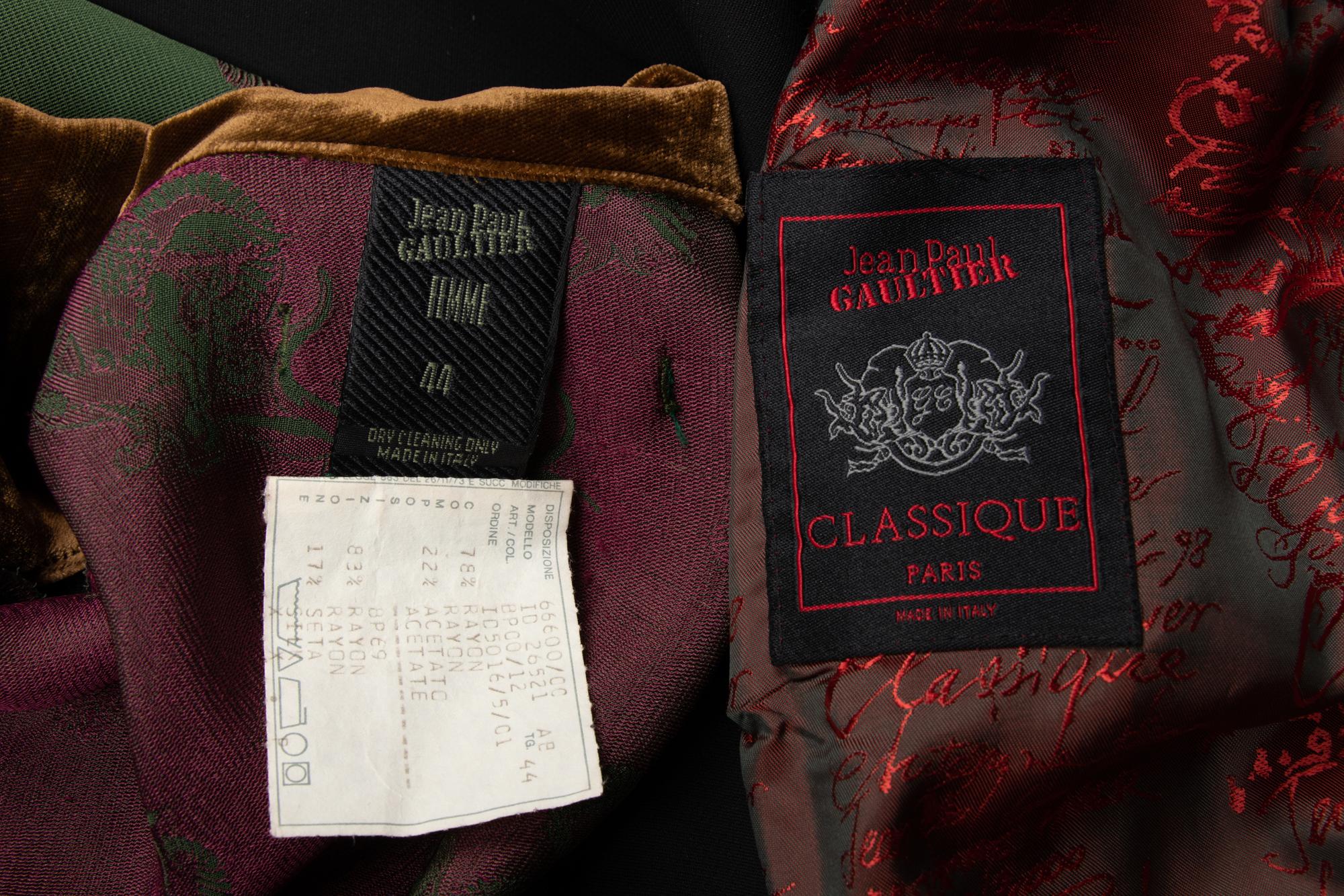Two Jean Paul Gaultier Coats