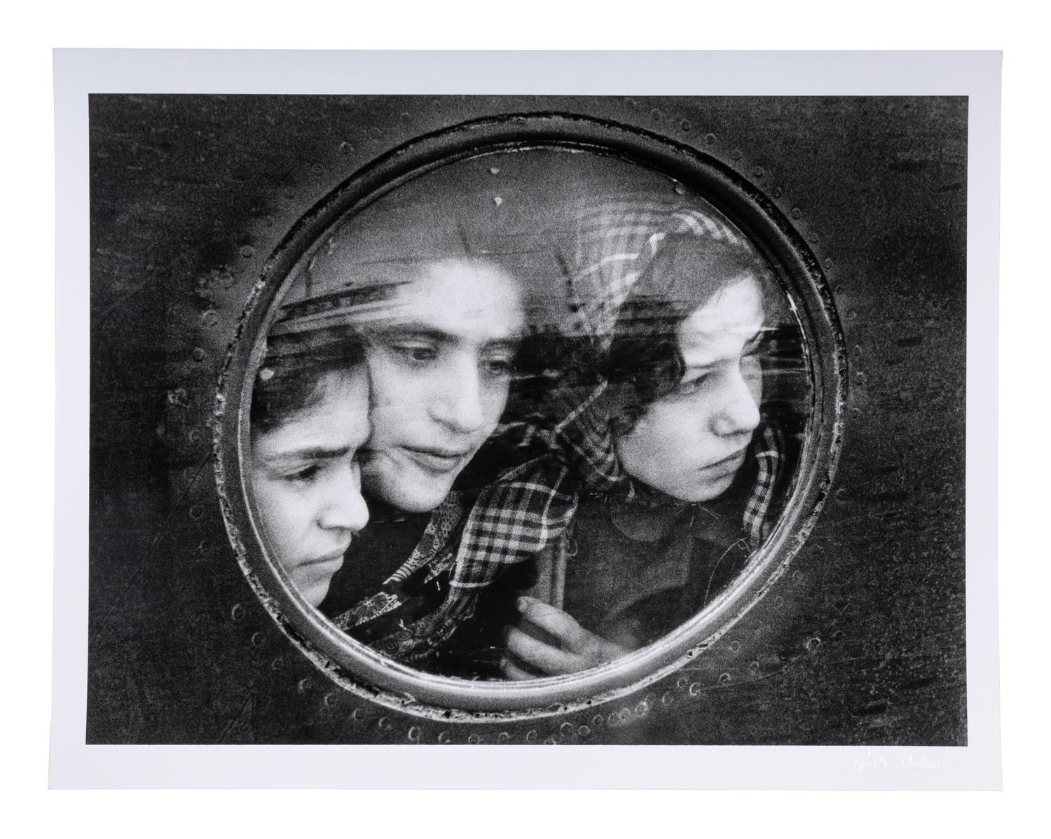 Ruth Orkin (1921-1985) Jewish Refugees at Lydda Airport, Tel Aviv, Israel, 1951