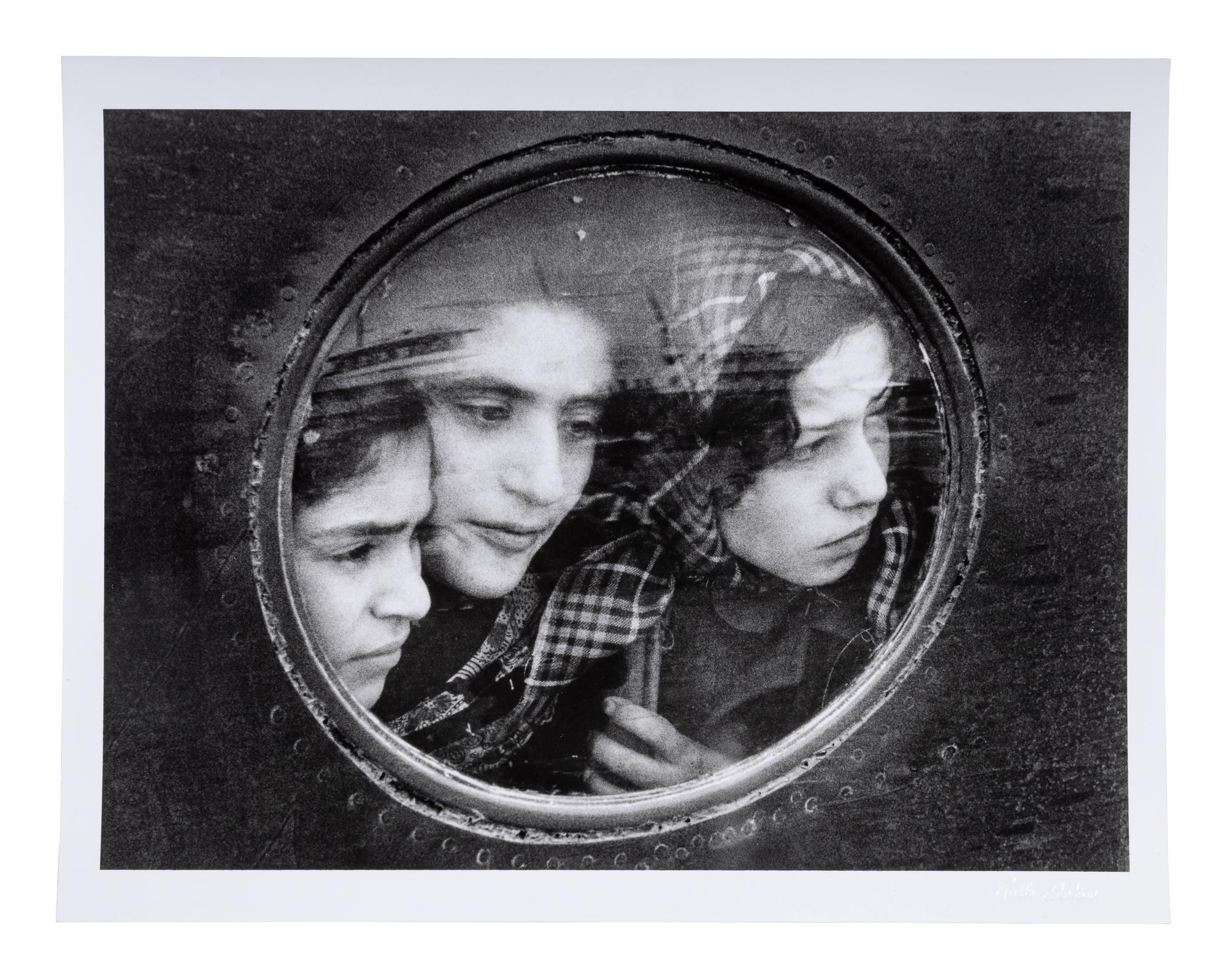 Ruth Orkin (1921-1985) Jewish Refugees at Lydda Airport, Tel Aviv, Israel, 1951