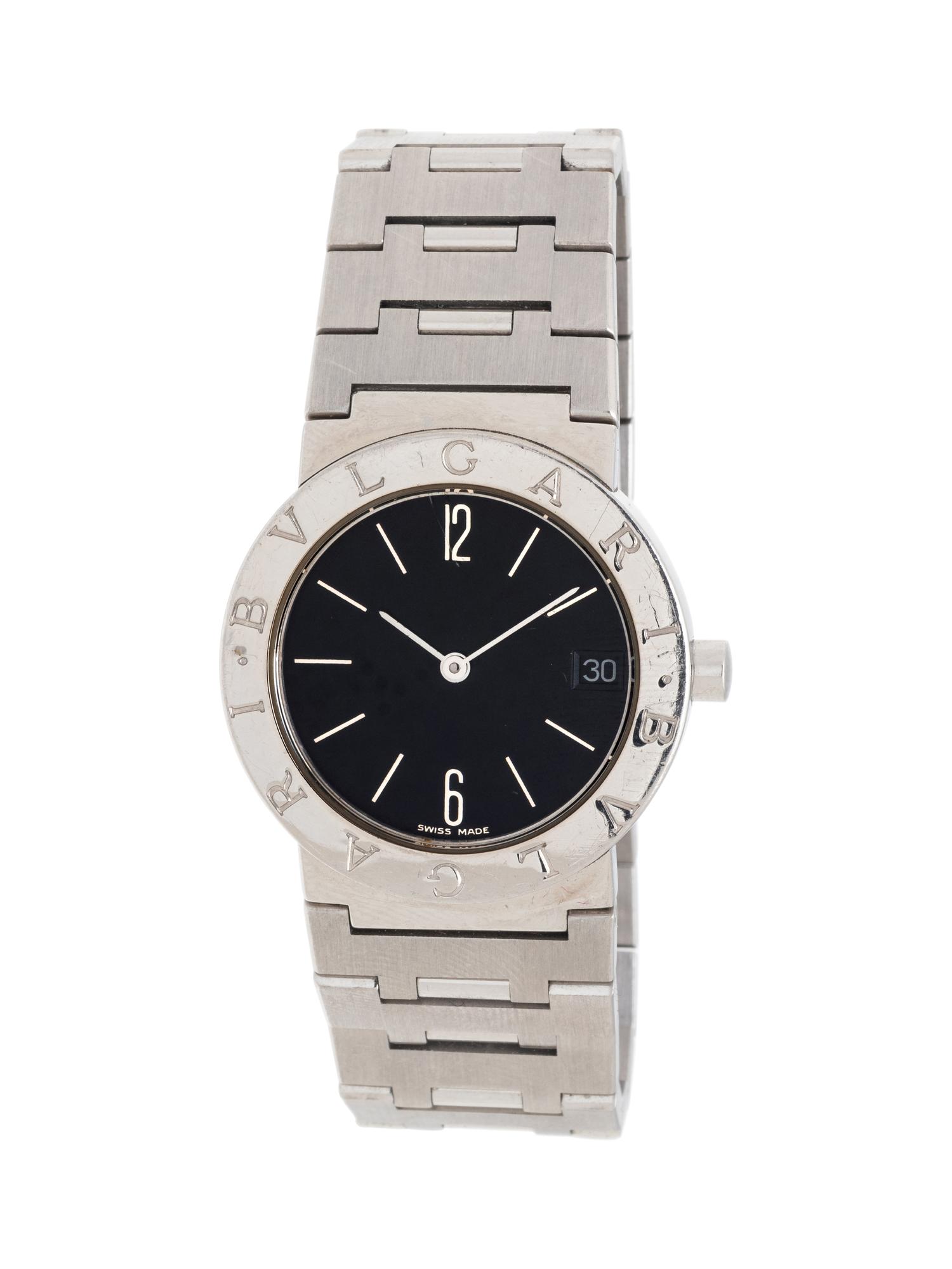 BULGARI, STAINLESS STEEL 'BULGARI BULGARI' WATCH