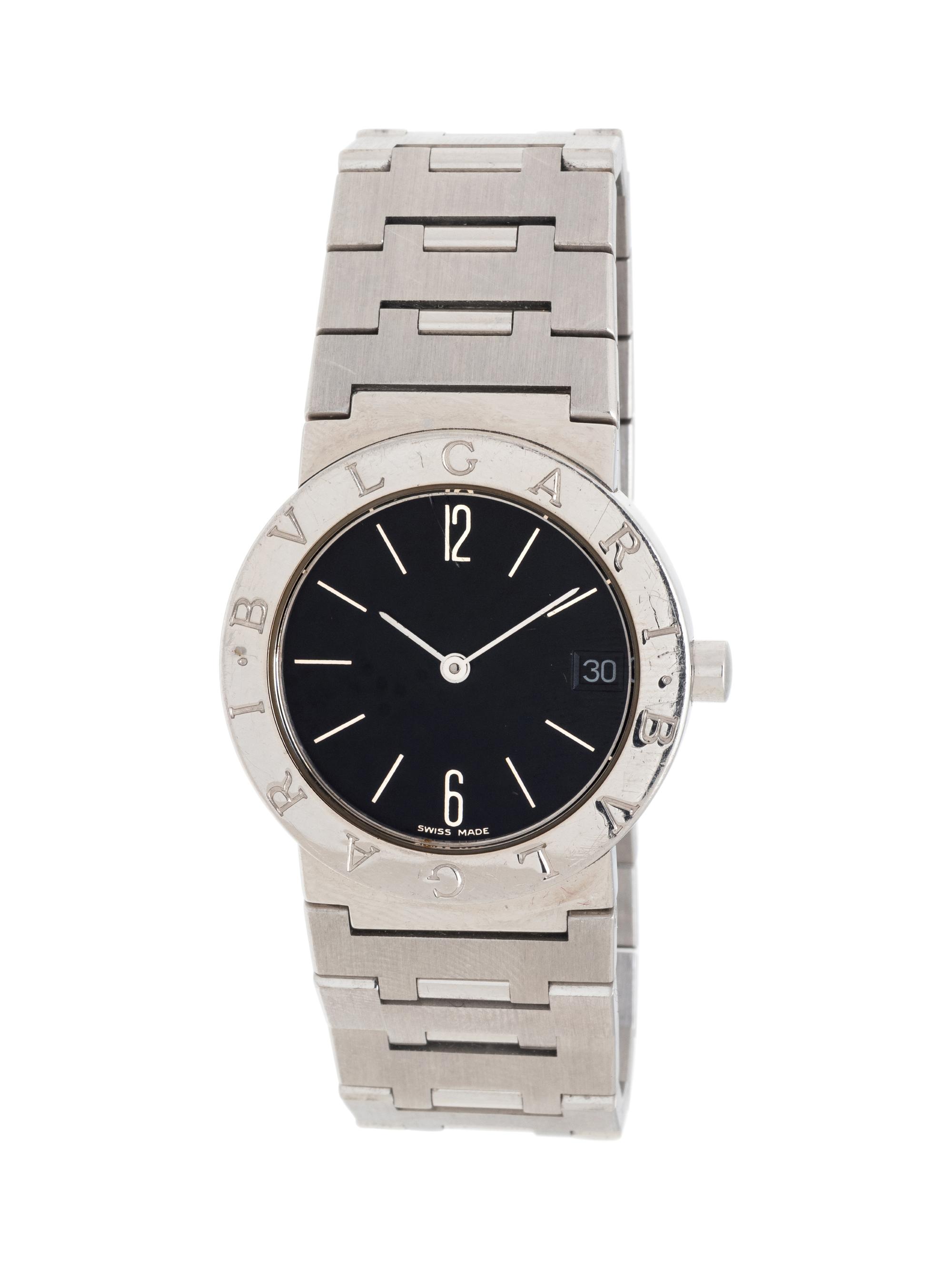 BULGARI, STAINLESS STEEL 'BULGARI BULGARI' WATCH