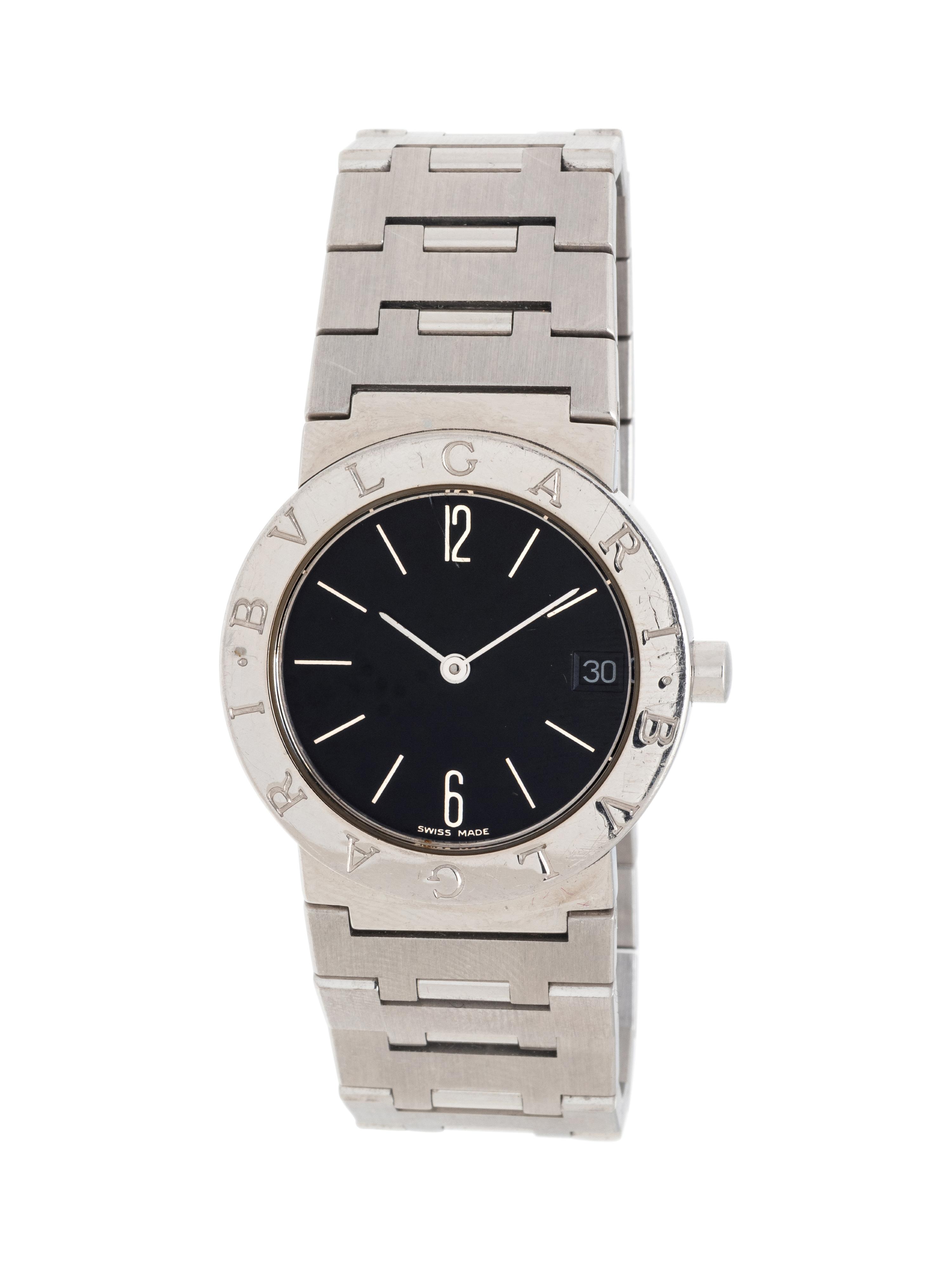 BULGARI, STAINLESS STEEL 'BULGARI BULGARI' WATCH
