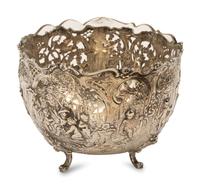 A Hanau Silver Footed Bowl - Probably Storck & Sinsheimer, Early 20th Century