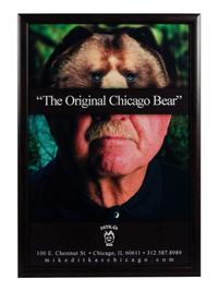 A Group of Five Advertisements Formerly Displayed at Mike Ditka’s Restaurant