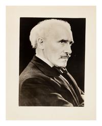 [19TH AND 20TH-CENTURY COMPOSERS AND CONDUCTORS]. A group of 6 photographs, photographic prints, or cartes de visite of opera conductors and composers from the 19th and 20th century, most signed, comprising images of: