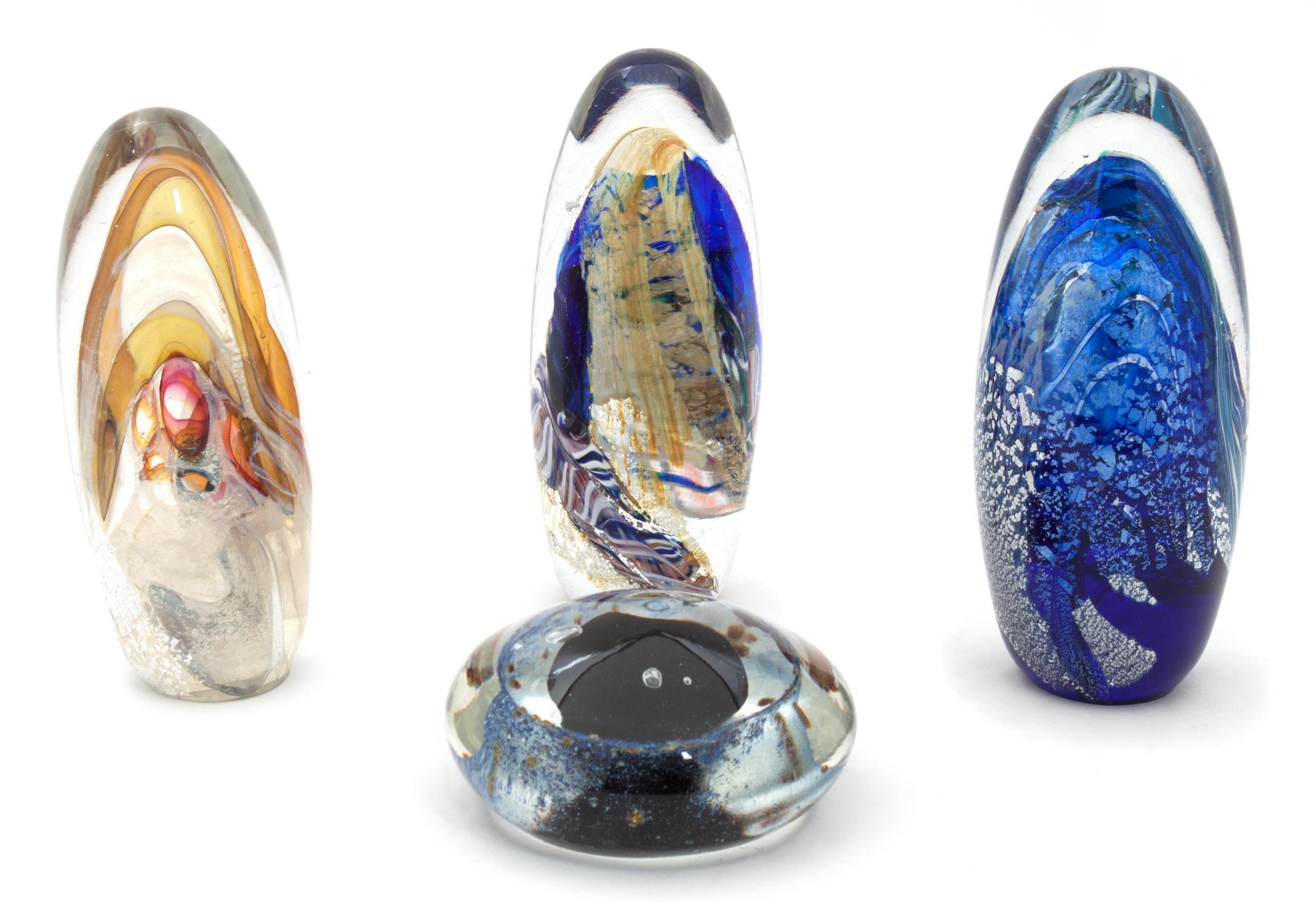 A Collection of American Studio Art Glass Articles Height of tallest 6 inches. — COLLEEN OTT