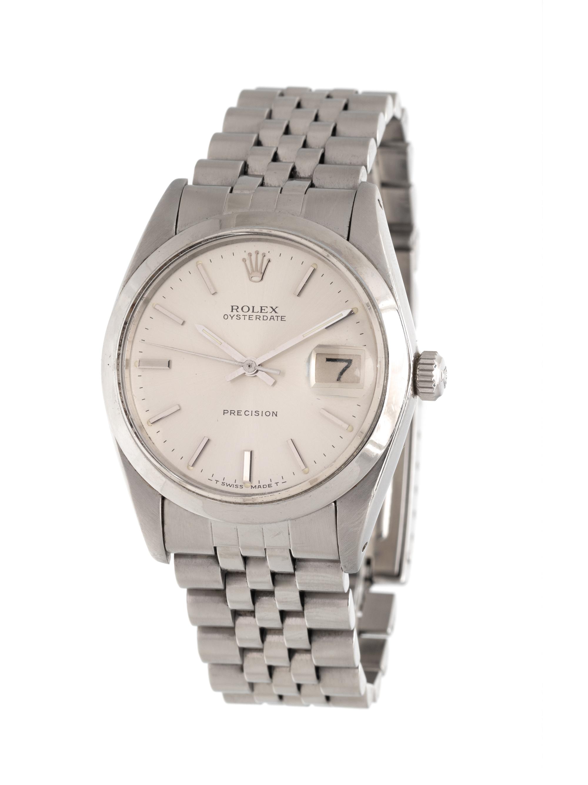 ROLEX, STAINLESS STEEL REF. 6694 'OYSTERDATE' WRISTWATCH, CIRCA 1964