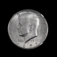 A United States 1977-D Kennedy 50c Coin — NGC GRADED MS65