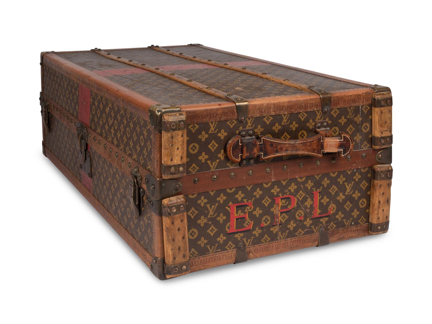Louis Vuitton Wadrobe Steamer Trunk, Early 20th Century