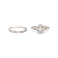 DIAMOND WEDDING SET