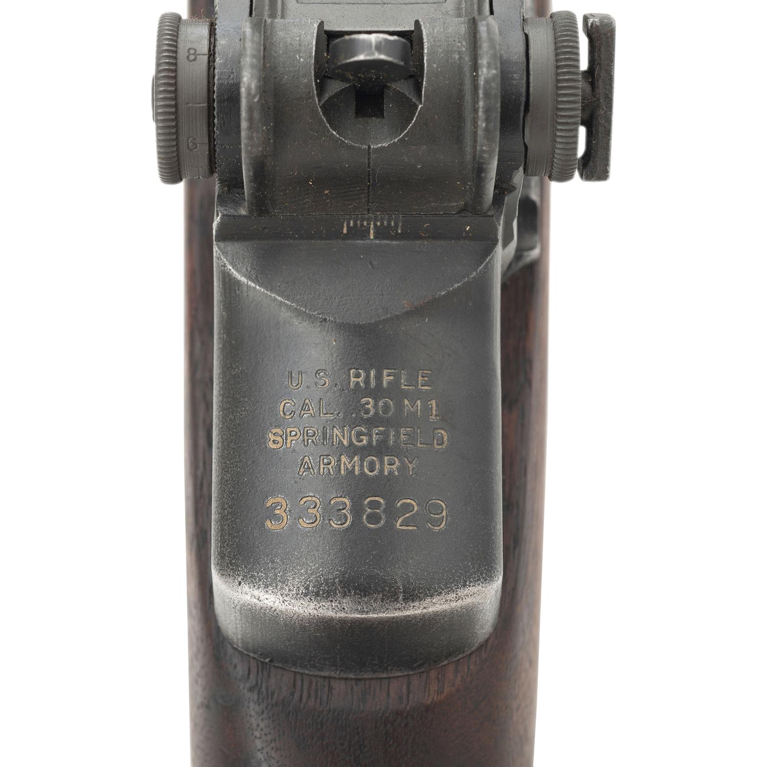 **U.S. Springfield M1 Garand Rifle Manufactured in 1941