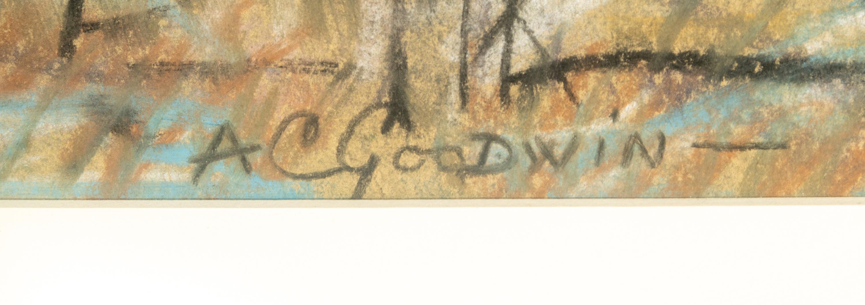 Untitled Landscape (Eastern Mountain Landscape) and Untitled Landscape (Village)