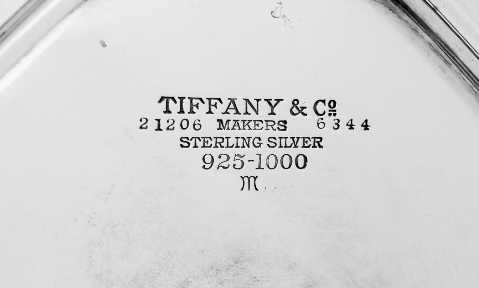 A Tiffany and Co. Silver Serving Dish
