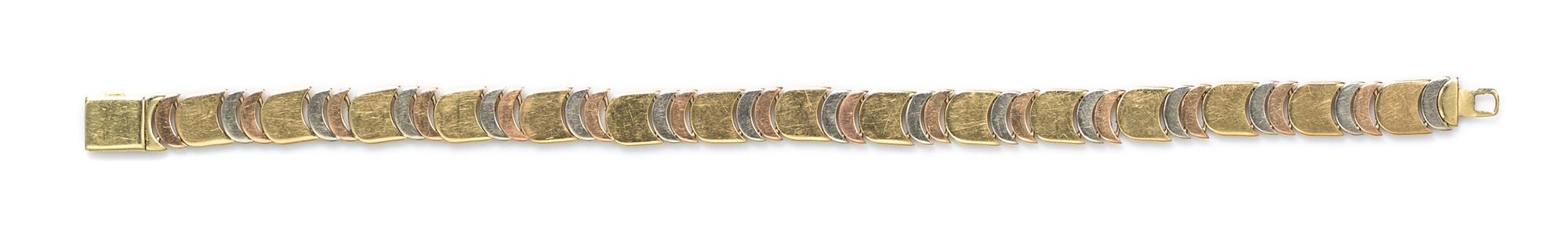 A Collection of Gold Jewelry, 38.00 dwts.