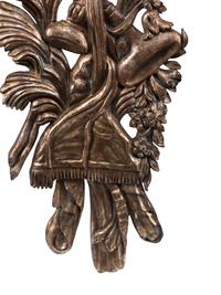 A Set of Four Large Italian Giltwood Trophy Plaques
