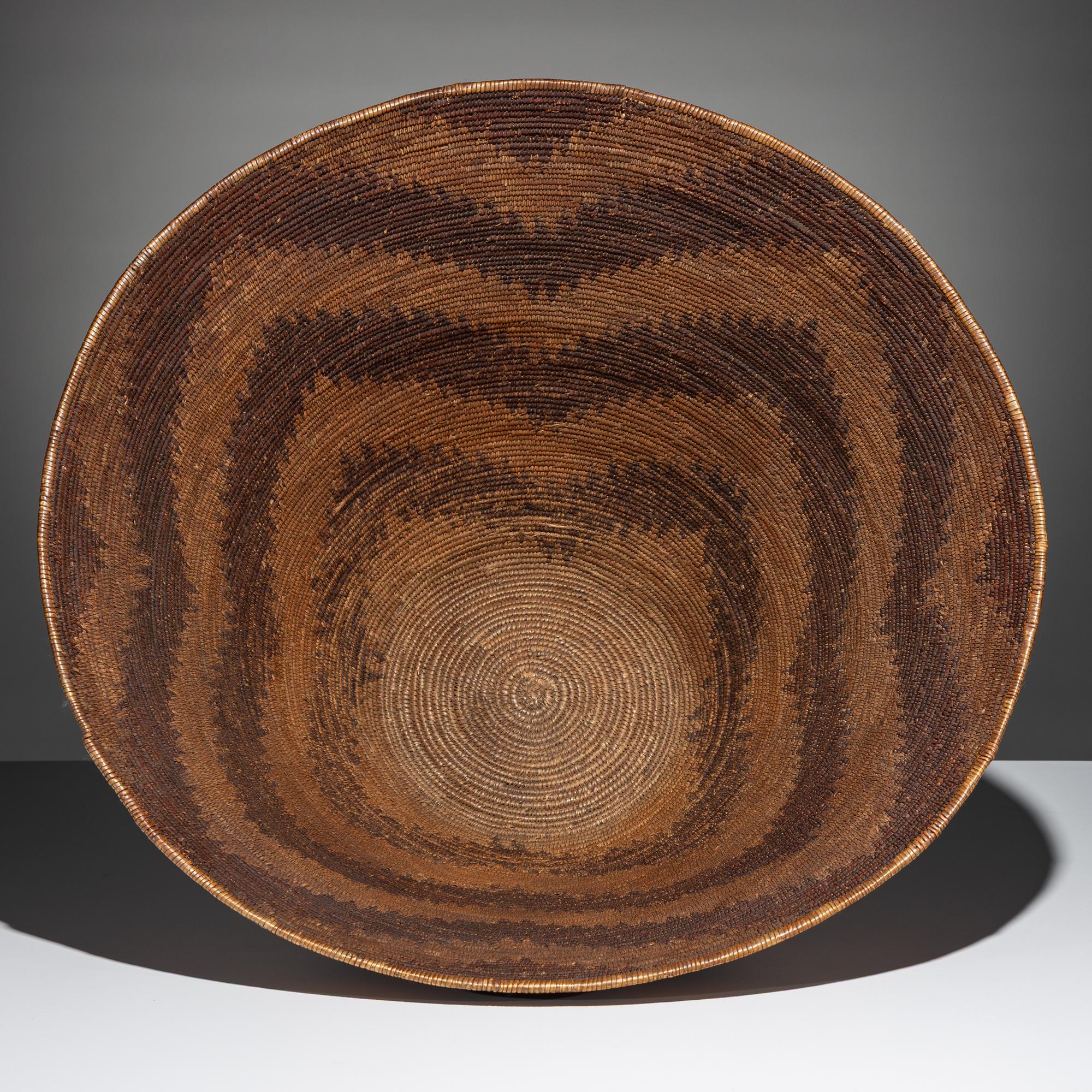 Monumental Maidu Basket