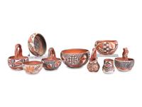 Collection of Isletta Pottery