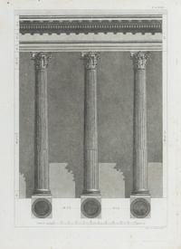 Five Continental Colored Engravings