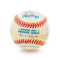 A Group of 19 Los Angeles Angels Signed Baseballs,