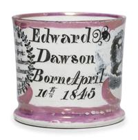 Six Sunderland Luster Mugs