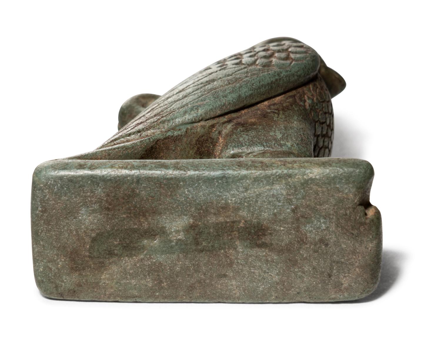An Egyptian Feldspar Falcon
