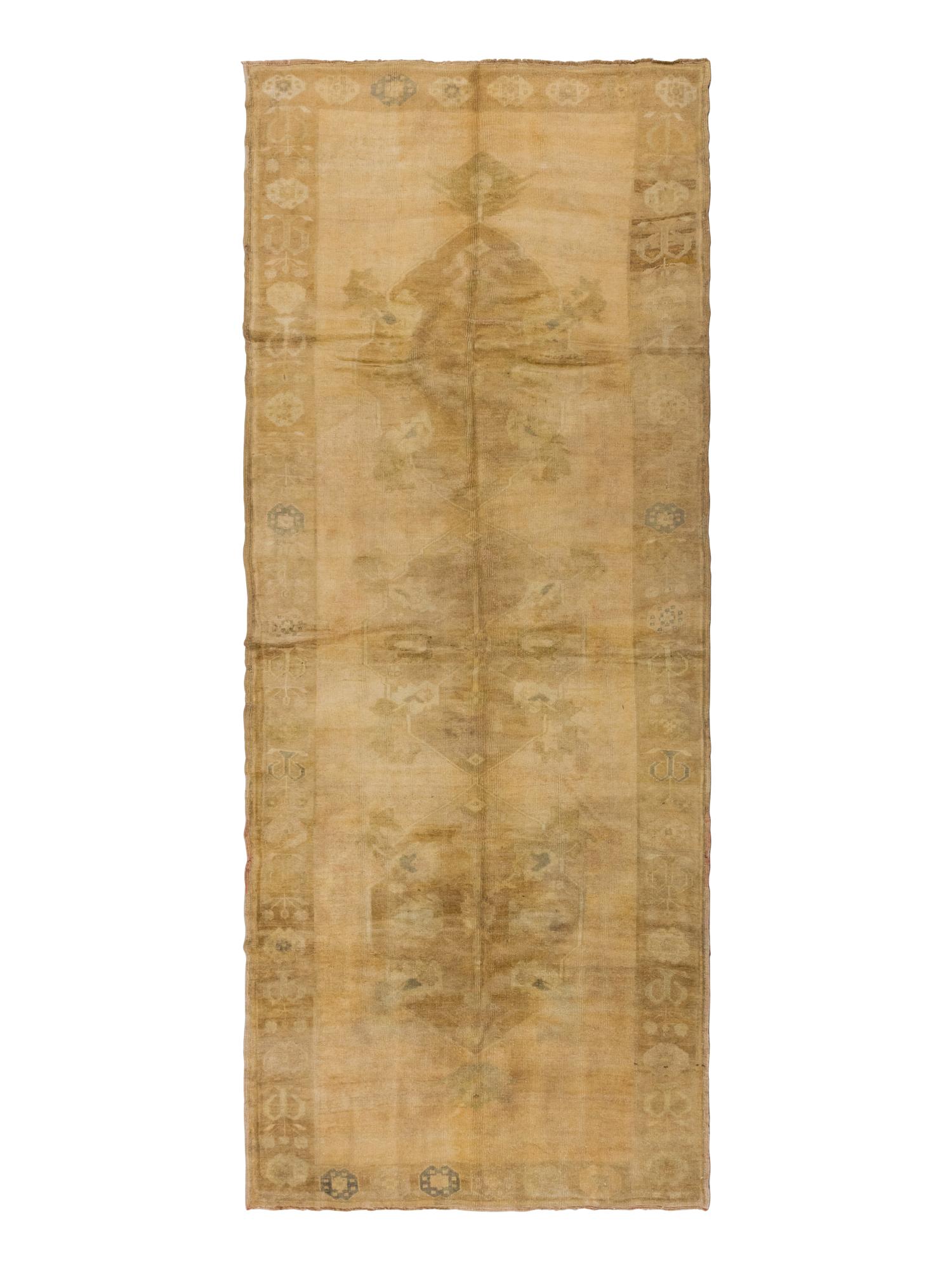 An Oushak Gallery Carpet