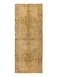 An Oushak Gallery Carpet