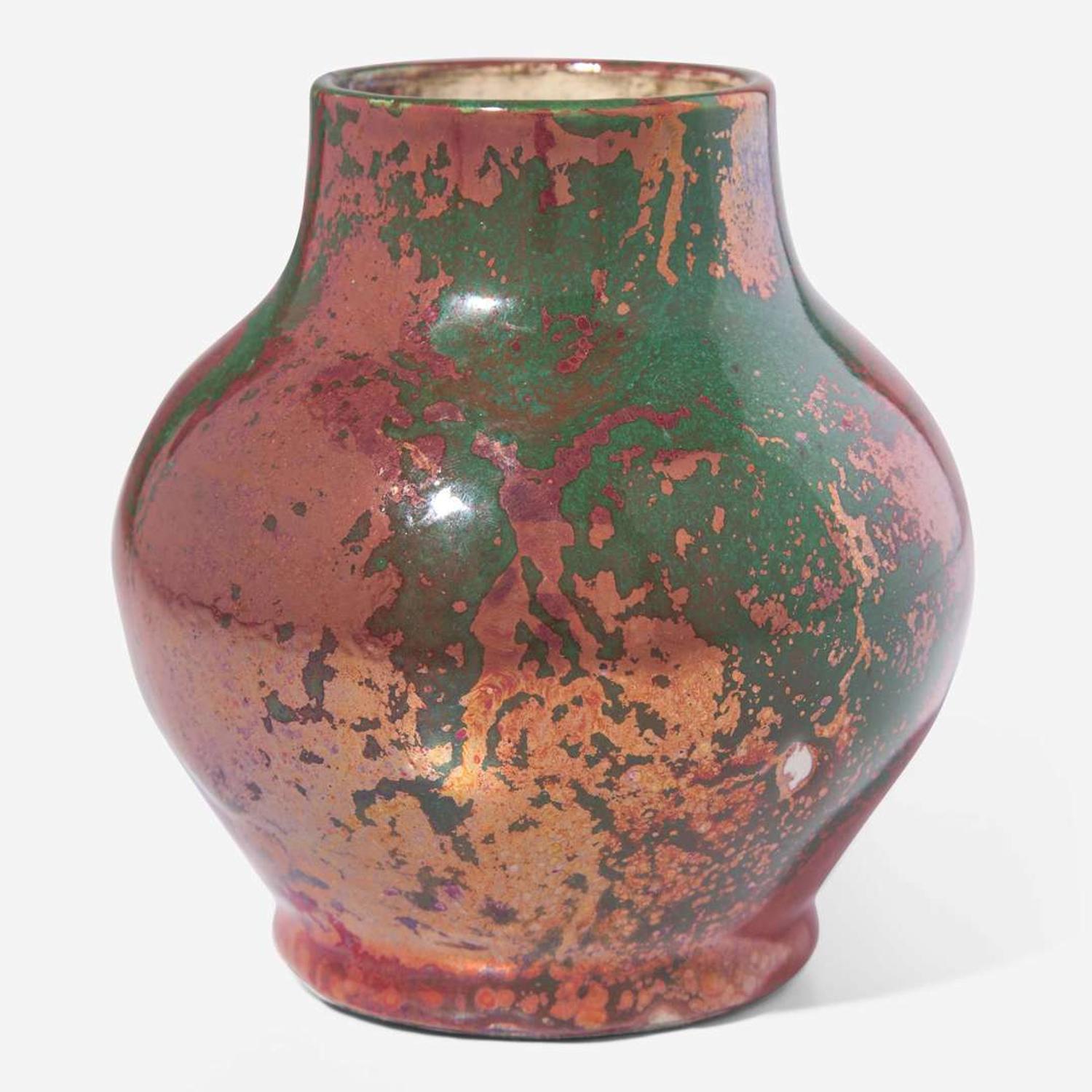 Hugh C. Robertson (American, 1845-1908) Experimental Vase for Dedham Pottery, Massachusetts, USA, circa 1896-1908