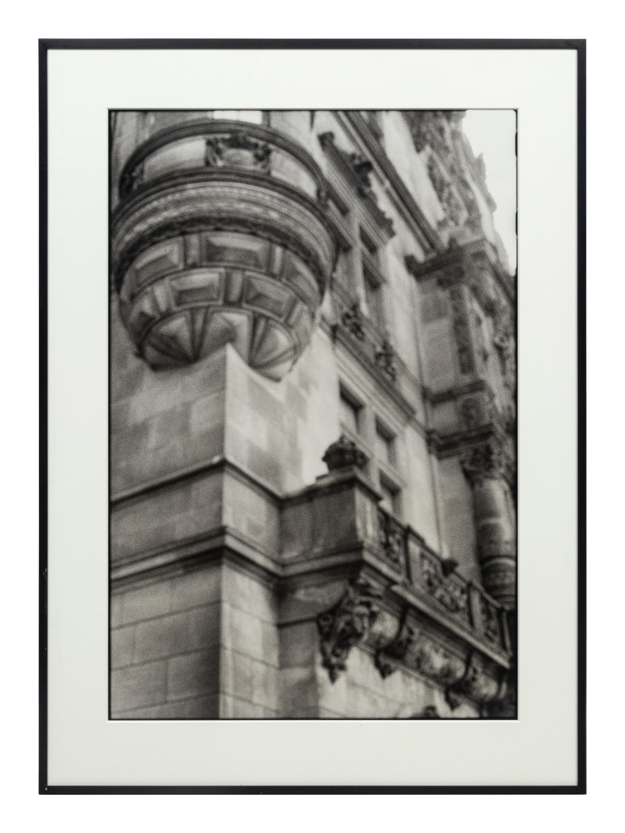 David Armstrong (1954-2014) Birches in Friedhof, Berlin; Shrubs at Versailles; and Building, Dresden, 1992-1993