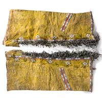 Sioux Beaded Hide Leggings, with Dragonflies