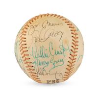 A 1975 Los Angeles Dodgers Team Signed Autograph Baseball (PSA Letter of Authenticity)