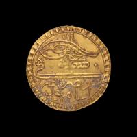 [OTTOMAN EMPIRE] Mustafa III (AH1171/1757AD) Av Zeri Mahbub (2.6 g, 20mm); encrustations form burial