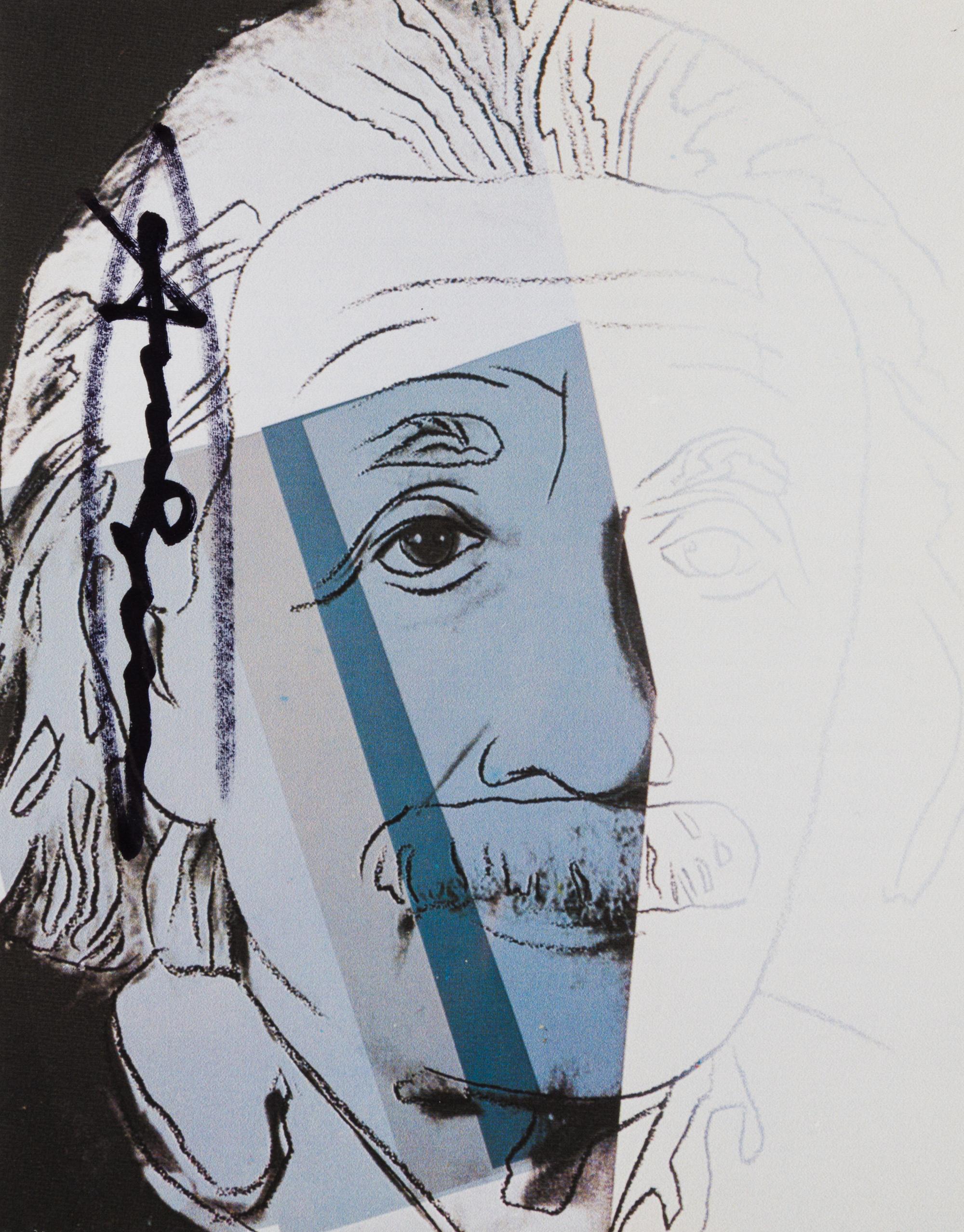 Andy Warhol, (American, 1928-1987), Ten Portraits of Jews of the Twentieth Century, 1980 (set of ten announcement cards from the Jewish