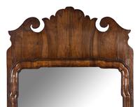 A George III Walnut Pier Mirror