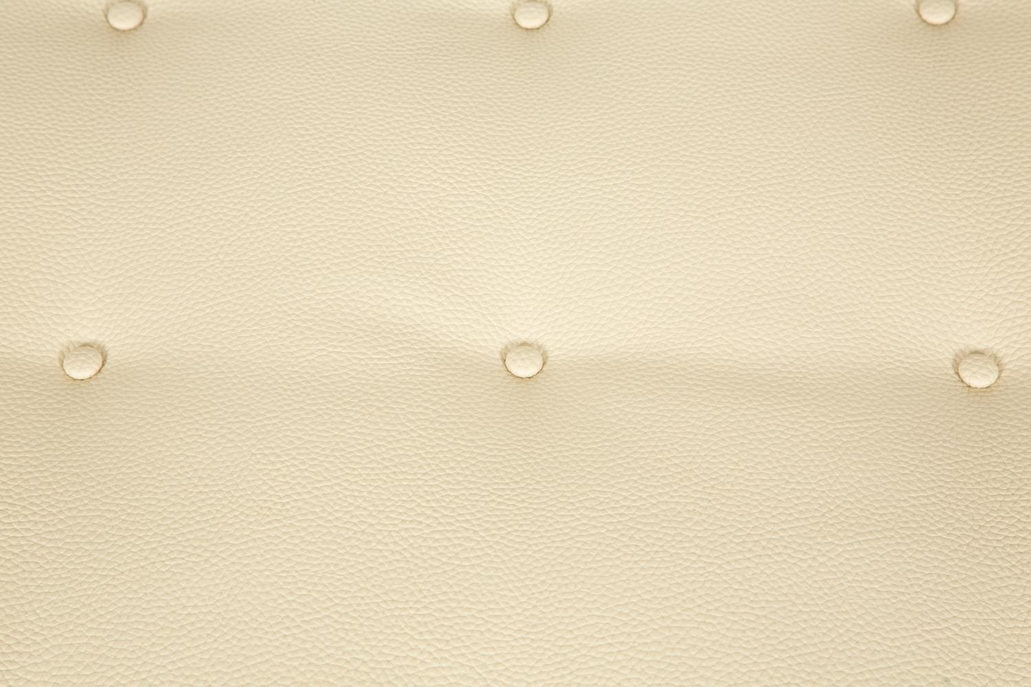 A Contemporary Embossed Leather Ottoman