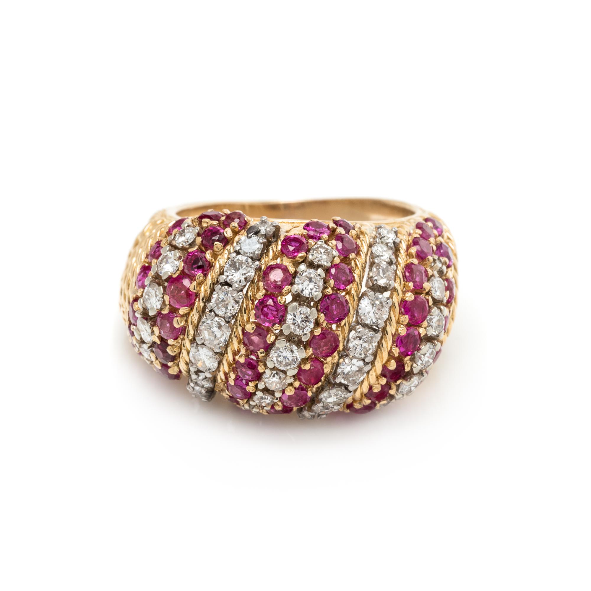 RUBY AND DIAMOND RING