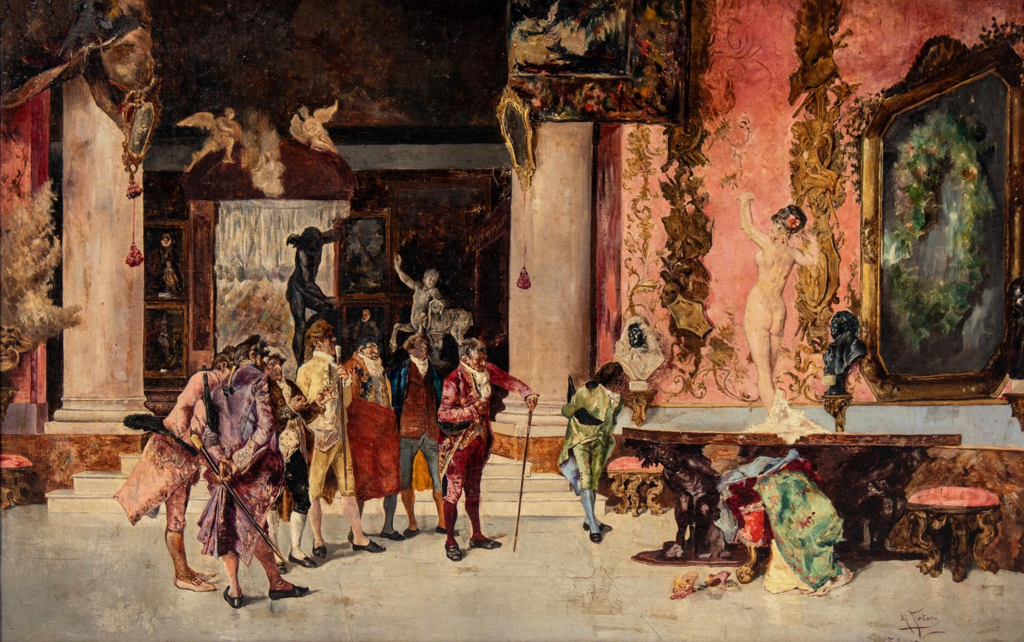 Study of The Choice of a Model, circa 1874