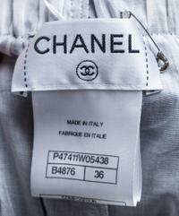 Chanel Navy Lace Shorts, 2000s Size label: 36