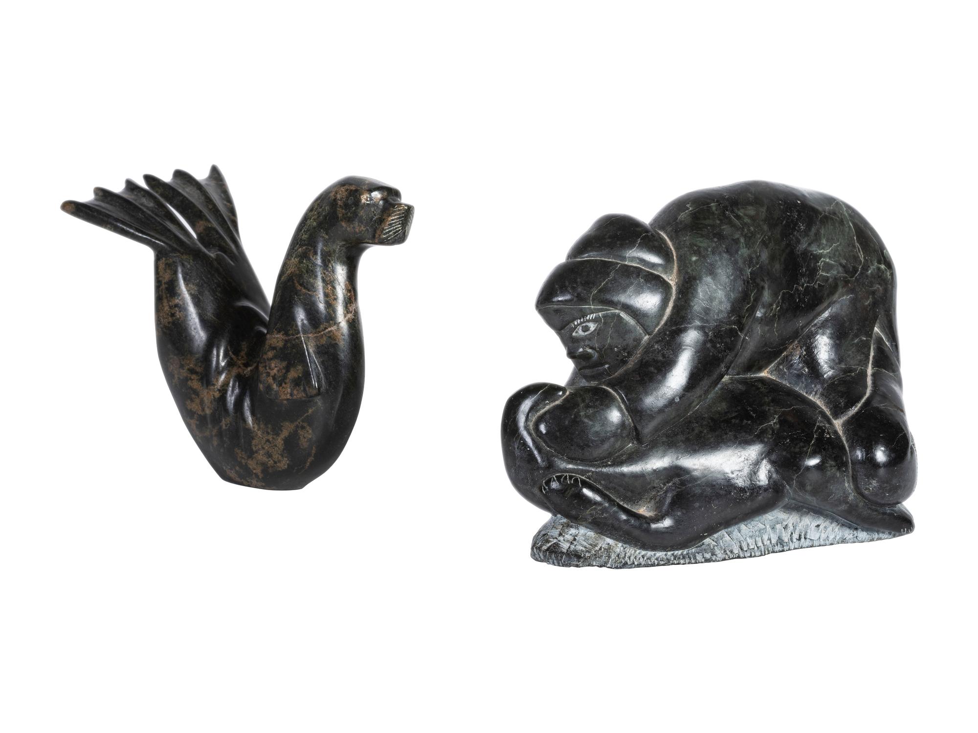 Soapstone Seal Carving, PLUS