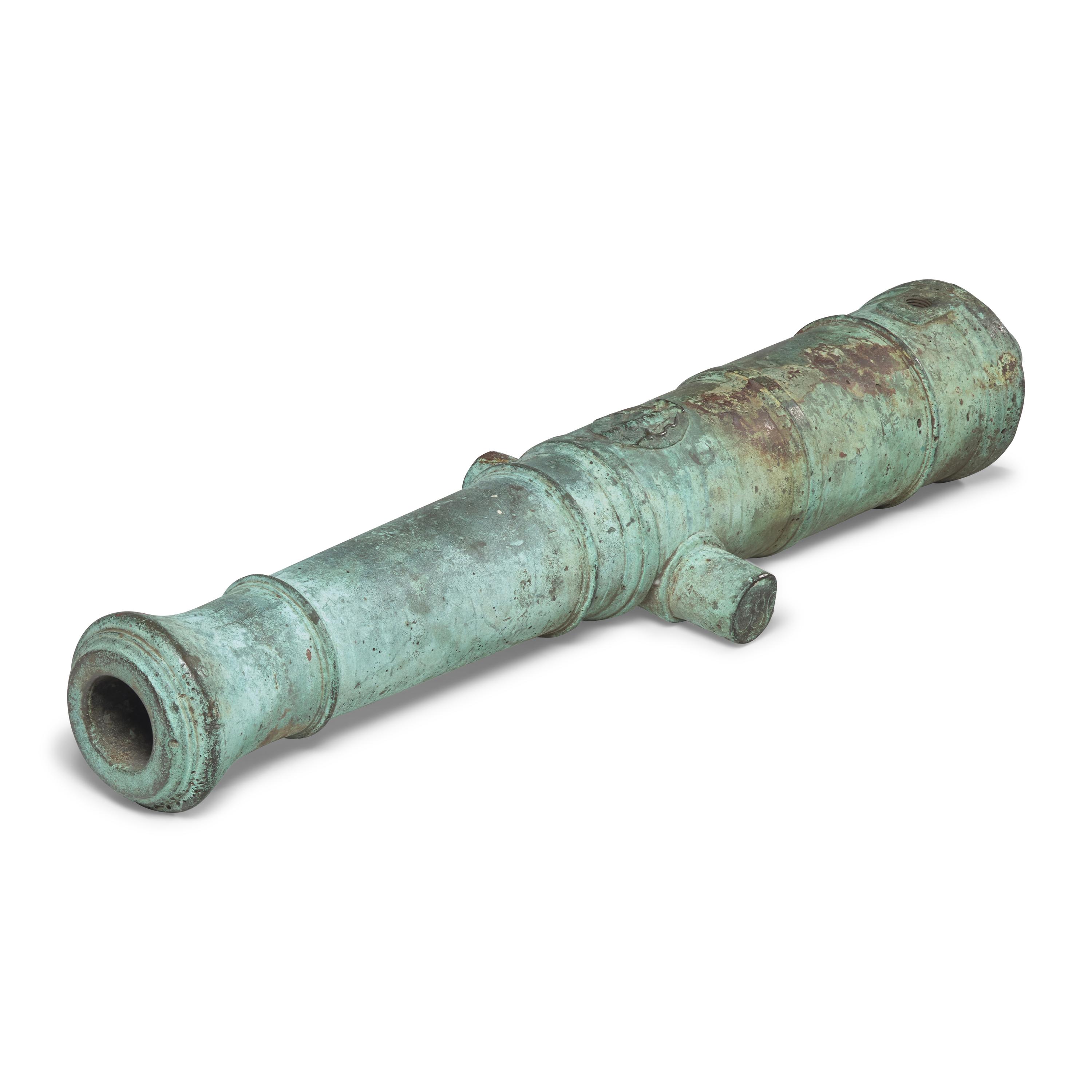 A Revolutionary / War of 1812 Bronze Cannon, Possibly from Paul Revere's Foundry