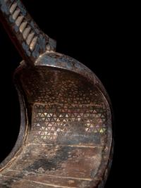 Two Pairs of Japanese Silver Inlaid Iron Stirrups, Abumi