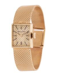 SOLD: MATHEY-TISSOT, 14K YELLOW GOLD WRISTWATCH