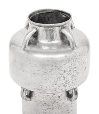 A Large Pewter Vase