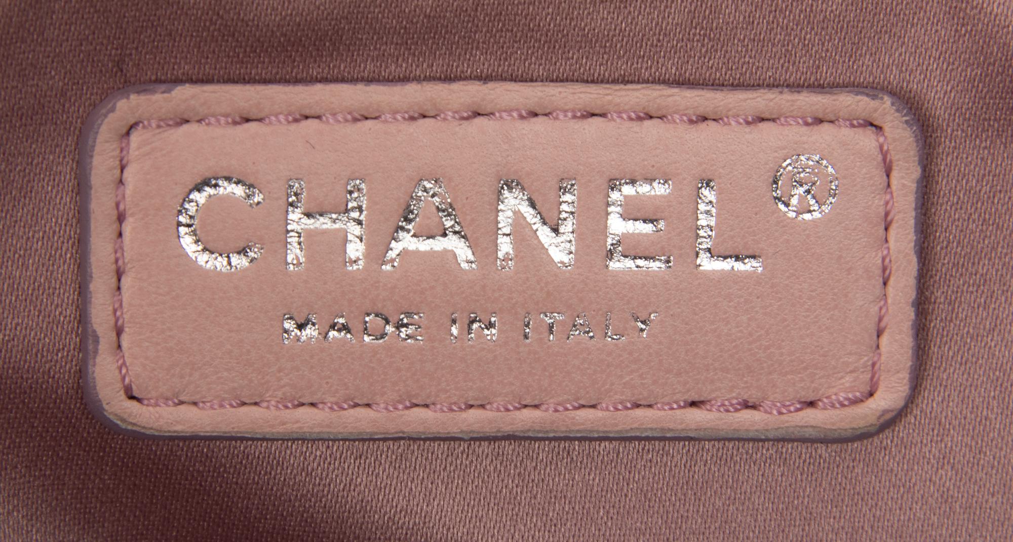 CHANEL, BLUE EDGY LAMBSKIN TOTE